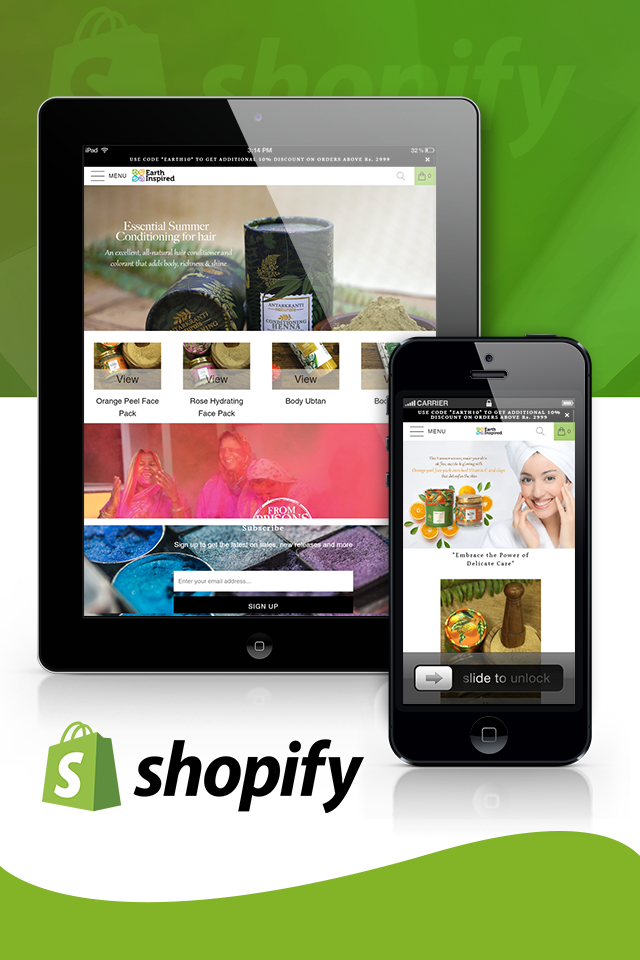 shopify website design development company