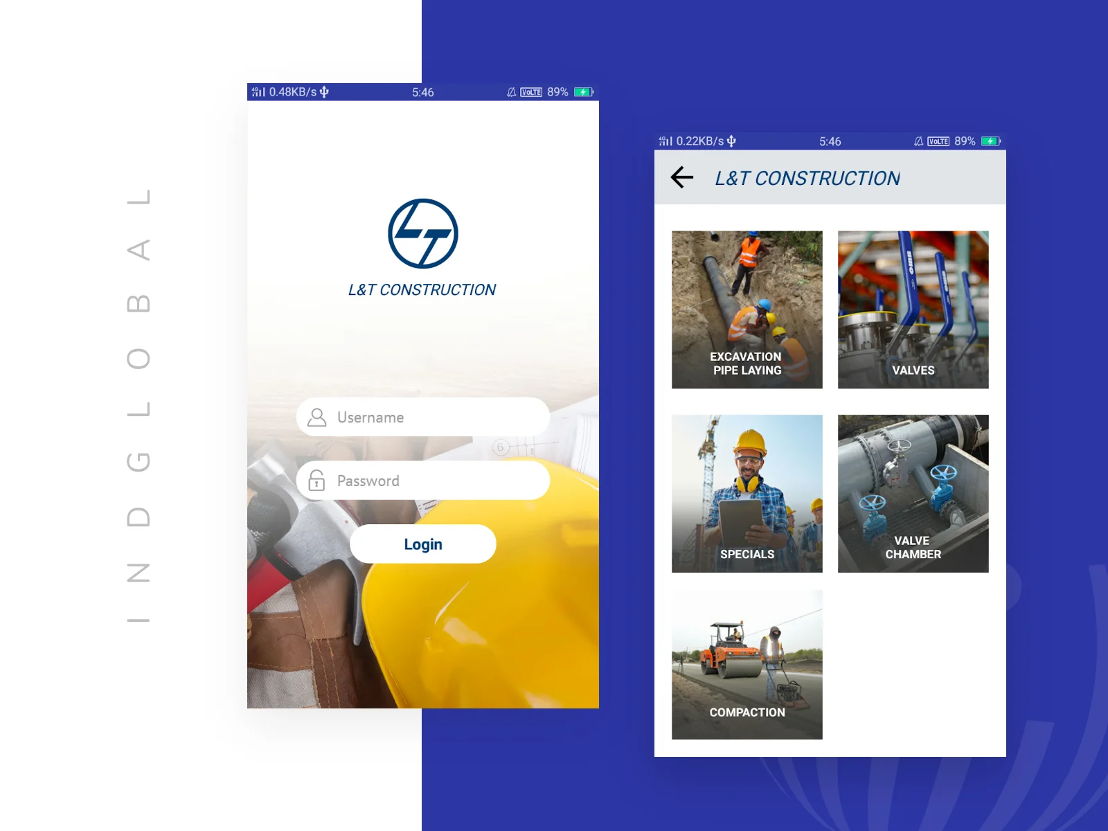 newly designed L&T Water Supply website by indglobal